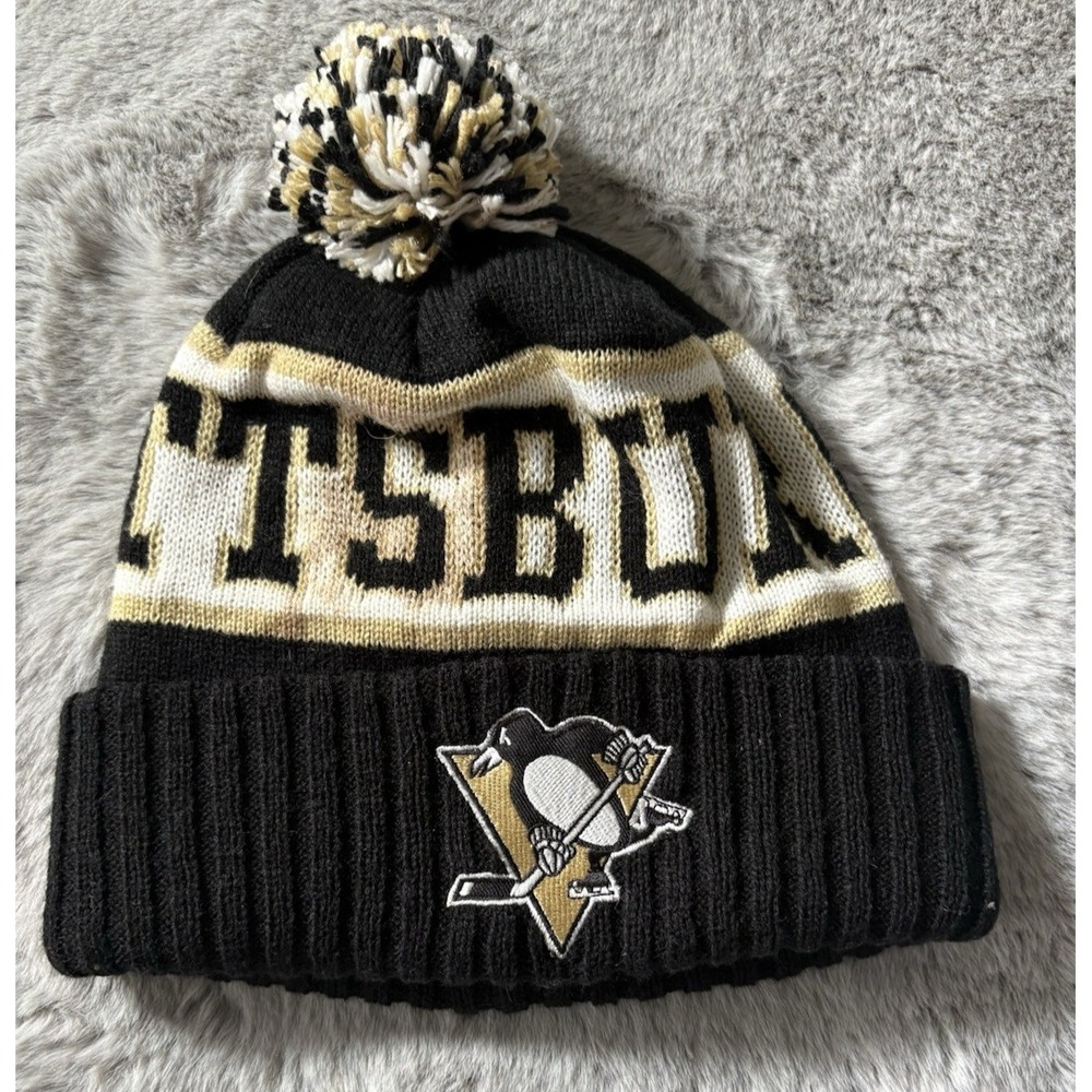 Pittsburgh penquins winter cap beannie one size